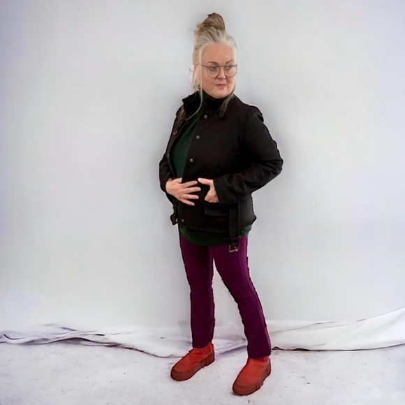 Desigual Convertible Wool Tapestry Coat Like New! - Picture 5 of 16